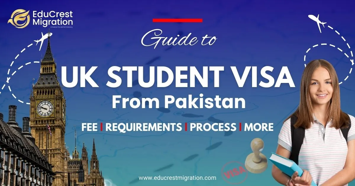 UK Study Visa From Pakistan Fee , Requirements, Process